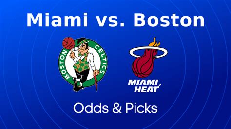 boston vs miami odds|Miami Heat vs Boston Celtics picks, predictions, odds: Who wins .